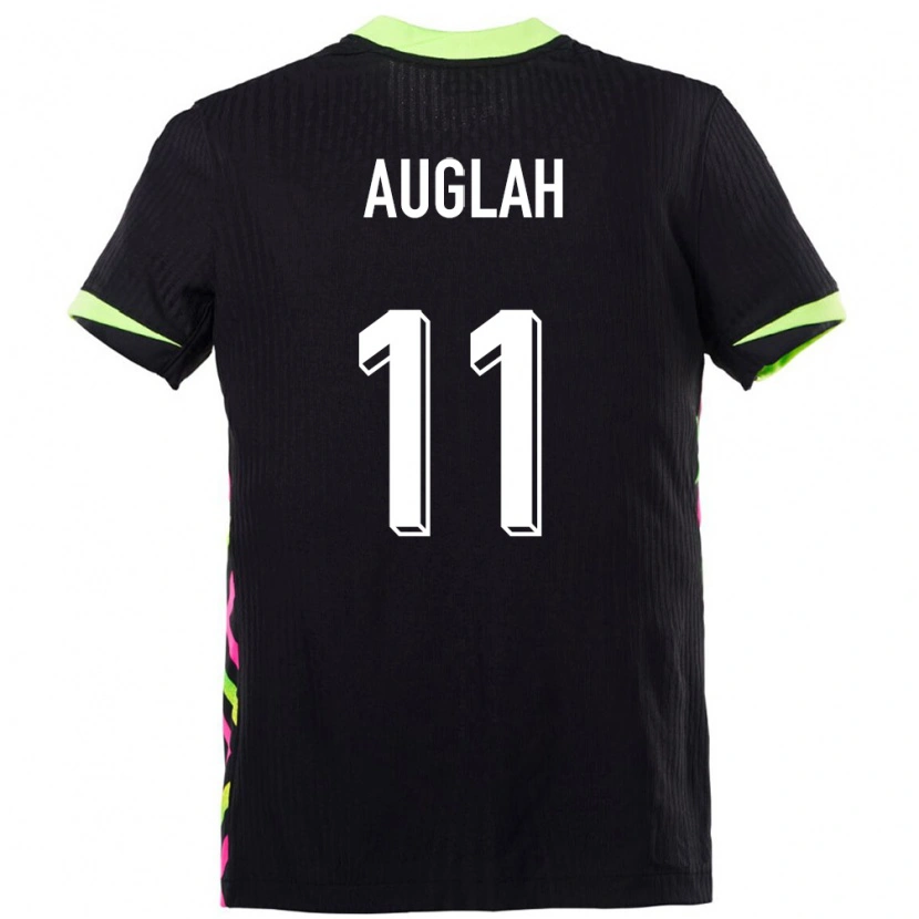 Danxen Mujer Camiseta Australia Ali Auglah #11 Azul Oscuro 2ª Equipación 24-26 La Camisa