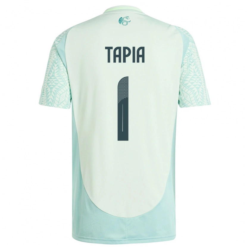 Danxen Mujer Camiseta México Fernando Tapia #1 Lino Verde 2ª Equipación 24-26 La Camisa