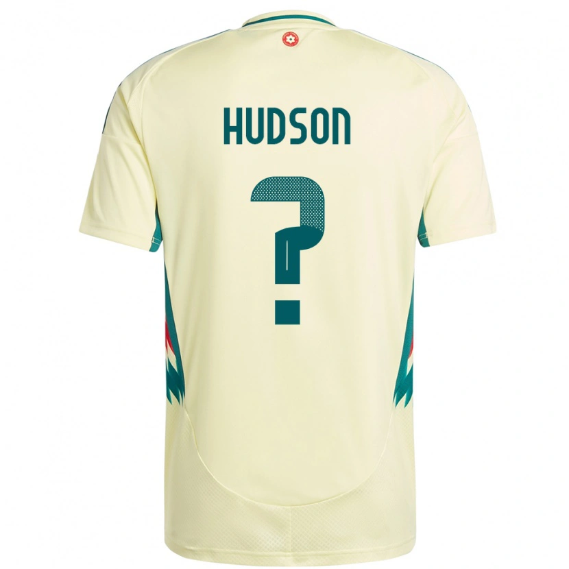 Danxen Mujer Camiseta Gales Max Hudson #0 Beige Amarillo 2ª Equipación 24-26 La Camisa