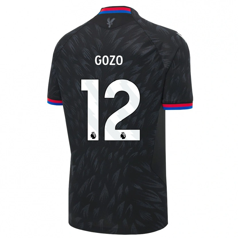 Danxen Mujer Camiseta Zavier Gozo #12 Negro Azul Rojo 2ª Equipación 2026/27 La Camisa
