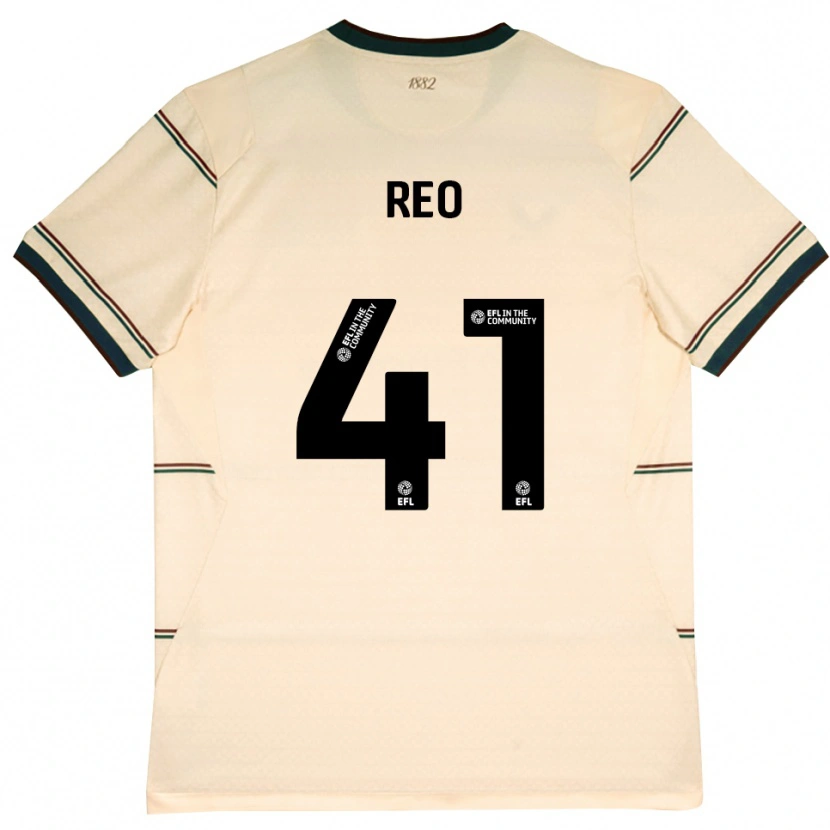 Danxen Mujer Camiseta Reo Hatate #41 Beige Borgoña 2ª Equipación 2026/27 La Camisa