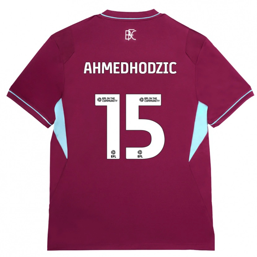 Danxen Mujer Camiseta Anel Ahmedhodzic #15 Borgoña Verde 1ª Equipación 2026/27 La Camisa