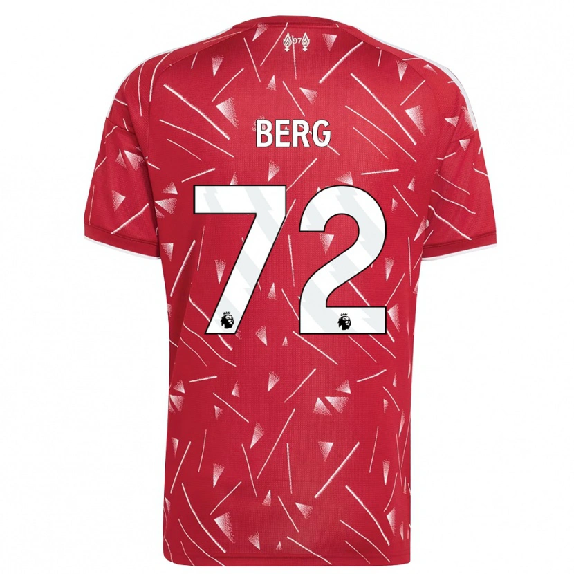 Danxen Mujer Camiseta Sepp Van Den Berg #72 Blanco Rojo 1ª Equipación 2026/27 La Camisa