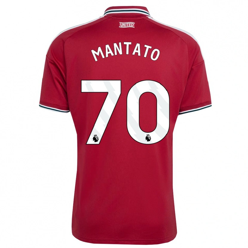 Danxen Mujer Camiseta Bendito Mantato #70 Rojo Amarillo Blanco 1ª Equipación 2026/27 La Camisa