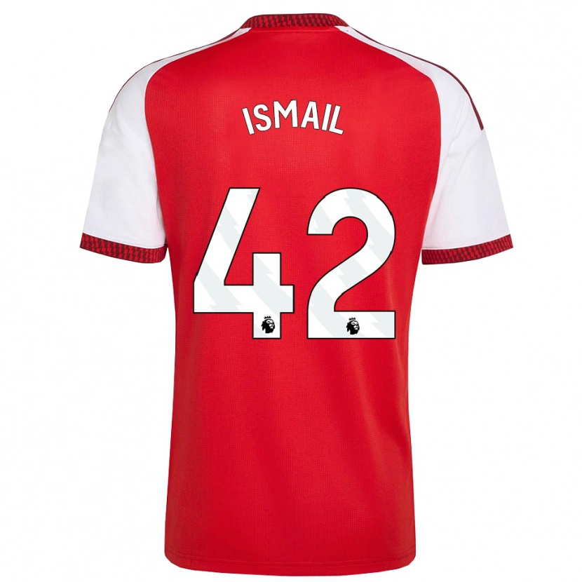 Danxen Mujer Camiseta Cam'ron Ismail #42 Rojo Blanco Negro 1ª Equipación 2026/27 La Camisa