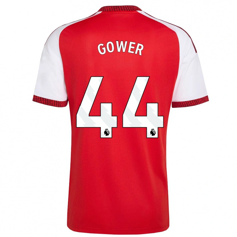 Danxen Mujer Camiseta Jimi Gower #44 Rojo Blanco Negro 1ª Equipación 2026/27 La Camisa
