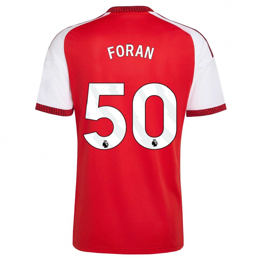 Danxen Mujer Camiseta Taylor Foran #50 Rojo Blanco Negro 1ª Equipación 2026/27 La Camisa