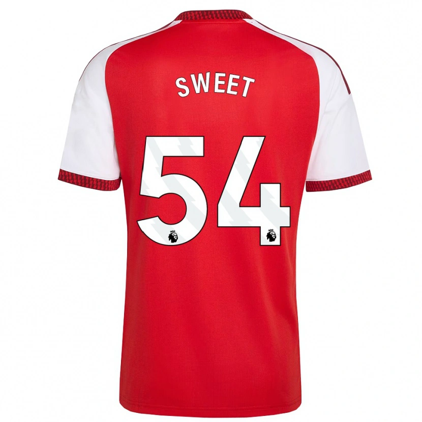 Danxen Mujer Camiseta Will Sweet #54 Rojo Blanco Negro 1ª Equipación 2026/27 La Camisa