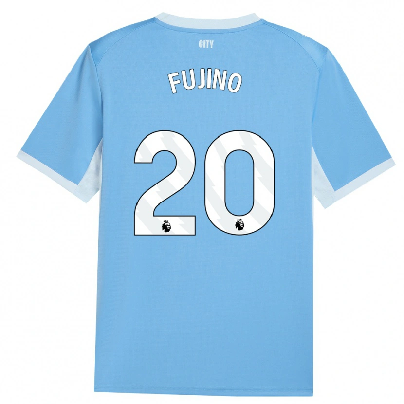 Danxen Mujer Camiseta Aoba Fujino #20 Azulcieloclaro Blanco 1ª Equipación 2026/27 La Camisa