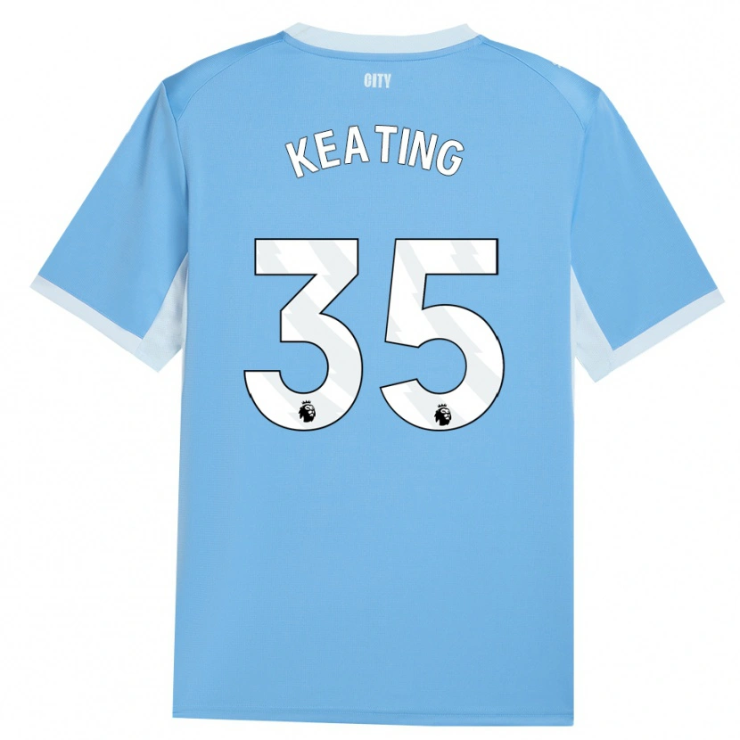 Danxen Mujer Camiseta Khiara Keating #35 Azulcieloclaro Blanco 1ª Equipación 2026/27 La Camisa