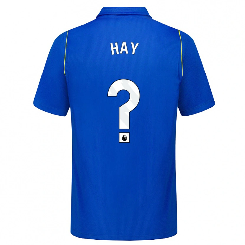 Danxen Mujer Camiseta Noah Hay #0 Azul Amarillo 1ª Equipación 2026/27 La Camisa