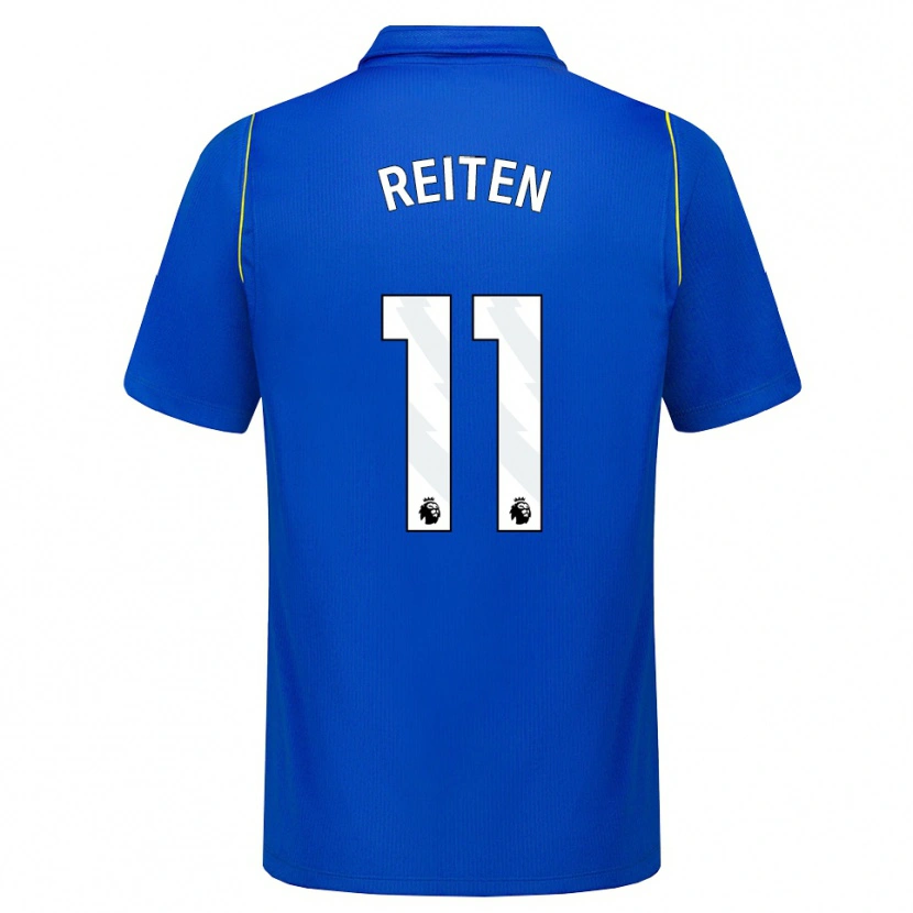 Danxen Mujer Camiseta Guro Reiten #11 Azul Amarillo 1ª Equipación 2026/27 La Camisa