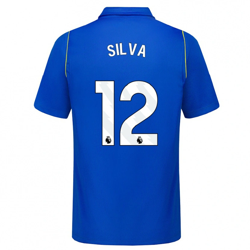 Danxen Mujer Camiseta Isago Silva #12 Azul Amarillo 1ª Equipación 2026/27 La Camisa