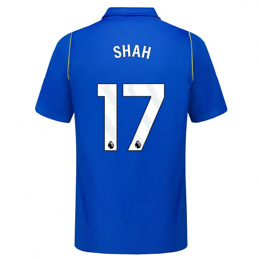 Danxen Mujer Camiseta Bilal Shah-Berkouz #17 Azul Amarillo 1ª Equipación 2026/27 La Camisa