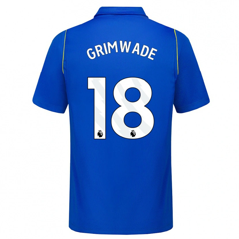 Danxen Mujer Camiseta Heze Grimwade #18 Azul Amarillo 1ª Equipación 2026/27 La Camisa