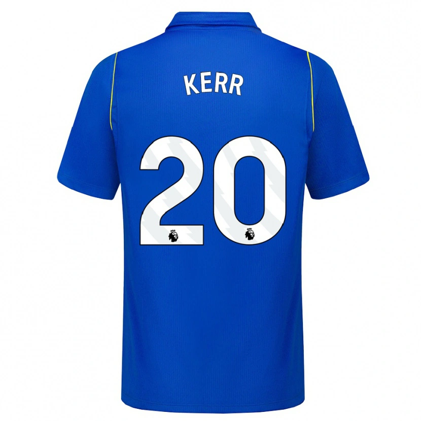 Danxen Mujer Camiseta Sam Kerr #20 Azul Amarillo 1ª Equipación 2026/27 La Camisa