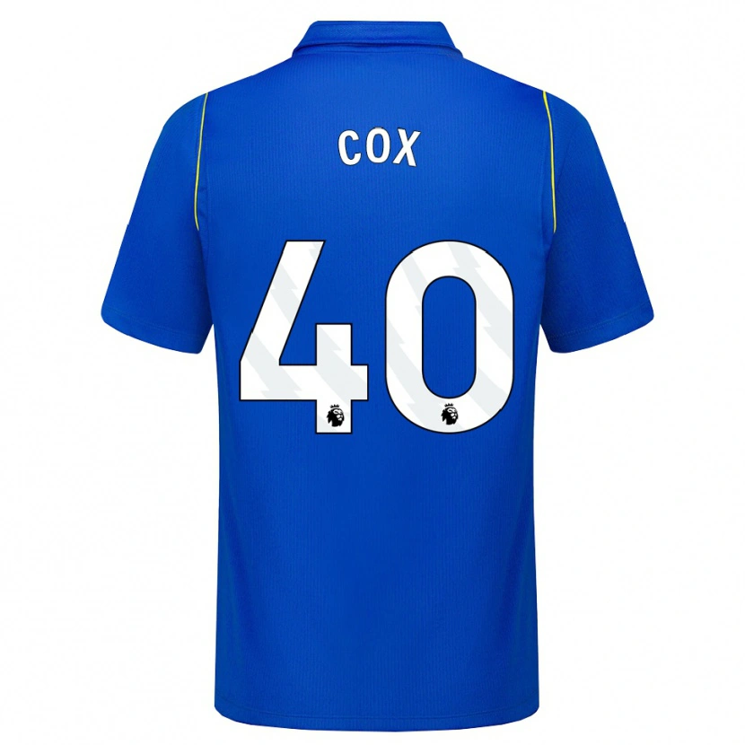 Danxen Mujer Camiseta Katie Cox #40 Azul Amarillo 1ª Equipación 2026/27 La Camisa