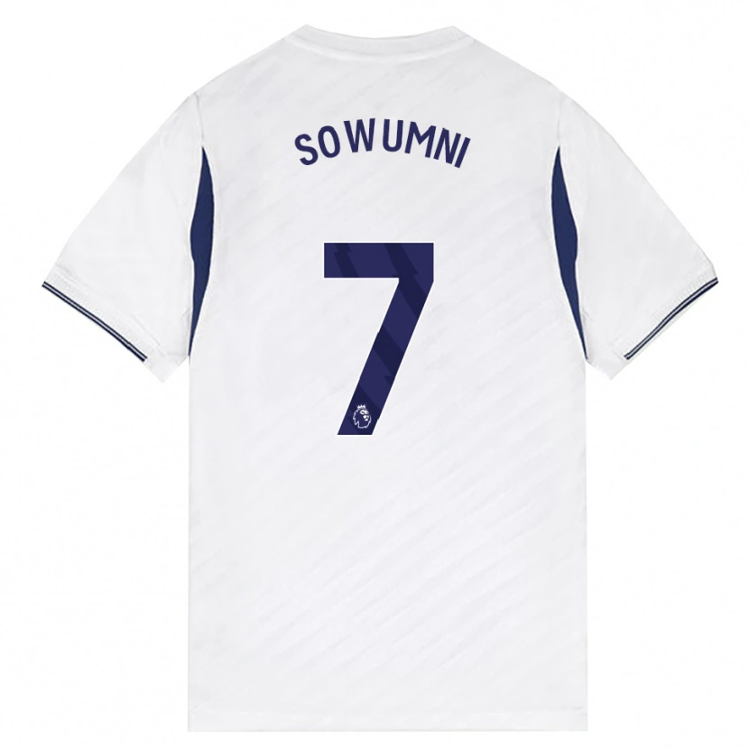 Danxen Mujer Camiseta Elisha Sowunmi #7 Blanco Rojo Púrpura 1ª Equipación 2026/27 La Camisa