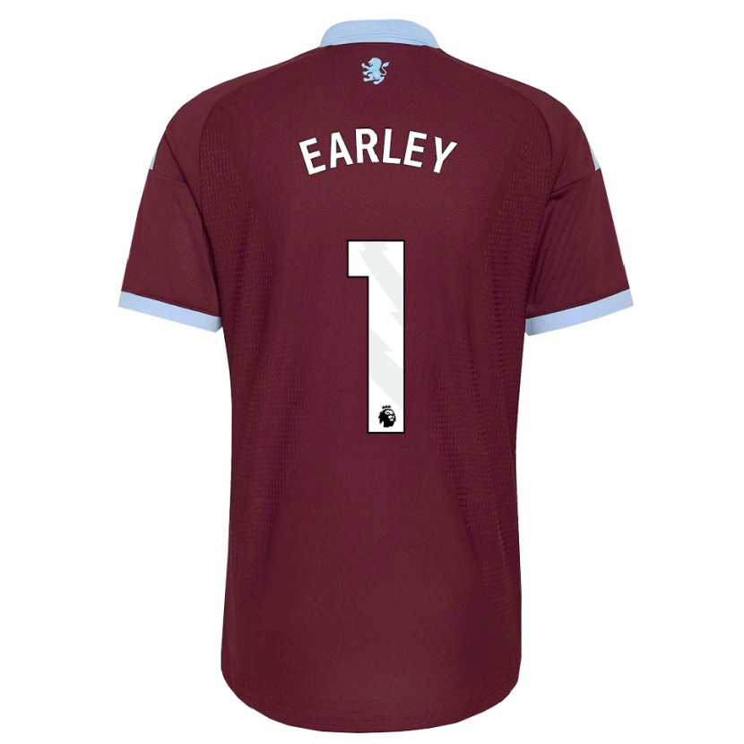 Danxen Mujer Camiseta Blade Earley #1 Azulaciano Borgoña 1ª Equipación 2026/27 La Camisa