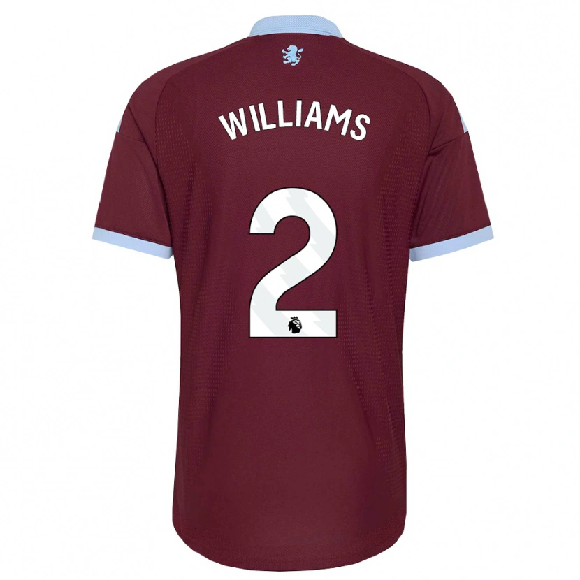 Danxen Mujer Camiseta Fabian Williams #2 Azulaciano Borgoña 1ª Equipación 2026/27 La Camisa