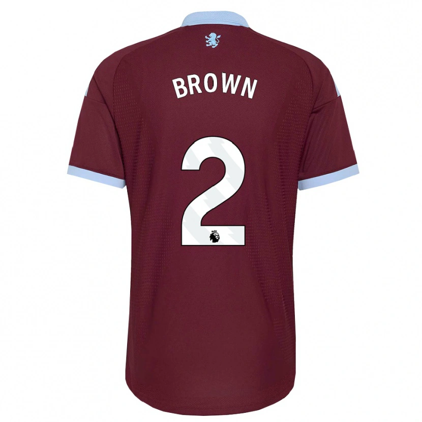 Danxen Mujer Camiseta Alvin Brown #2 Azulaciano Borgoña 1ª Equipación 2026/27 La Camisa