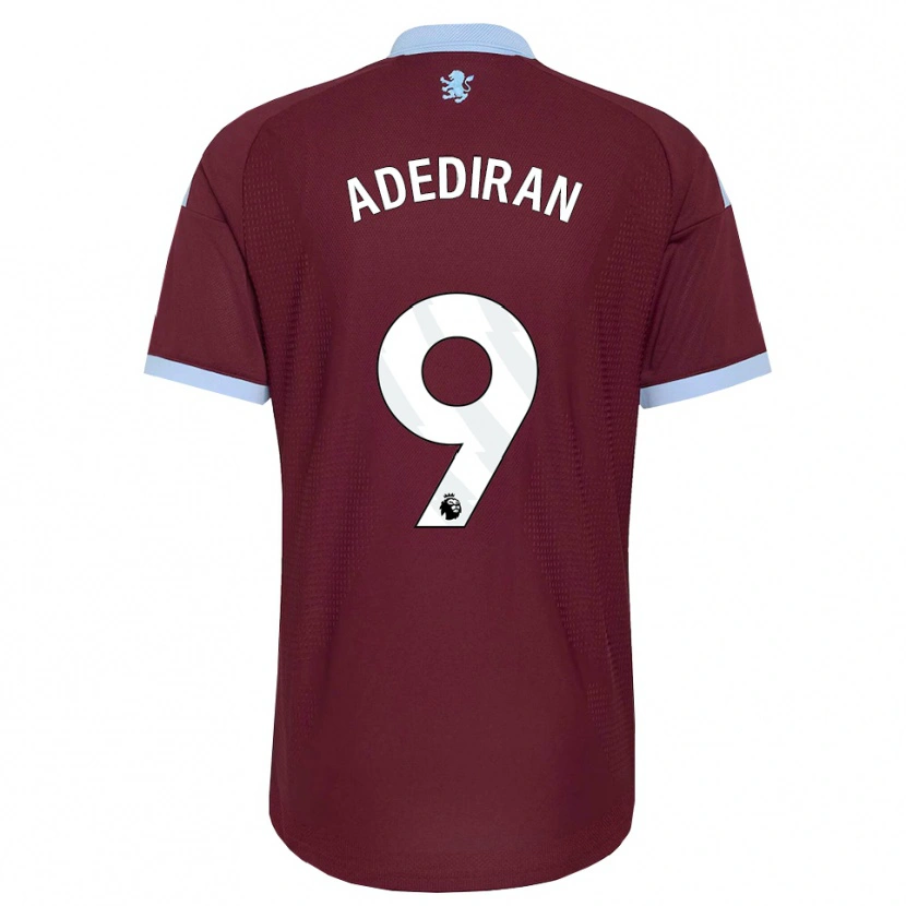 Danxen Mujer Camiseta Daniel Adediran #9 Azulaciano Borgoña 1ª Equipación 2026/27 La Camisa