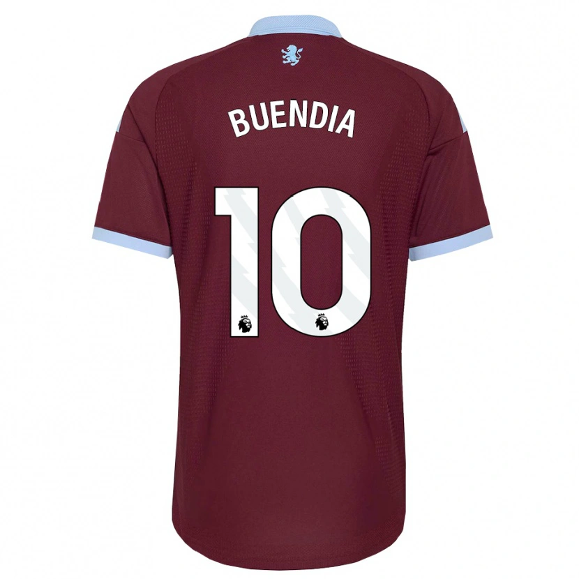 Danxen Mujer Camiseta Emiliano Buendía #10 Azulaciano Borgoña 1ª Equipación 2026/27 La Camisa