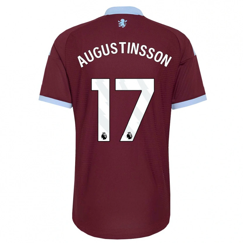 Danxen Mujer Camiseta Ludwig Augustinsson #17 Azulaciano Borgoña 1ª Equipación 2026/27 La Camisa