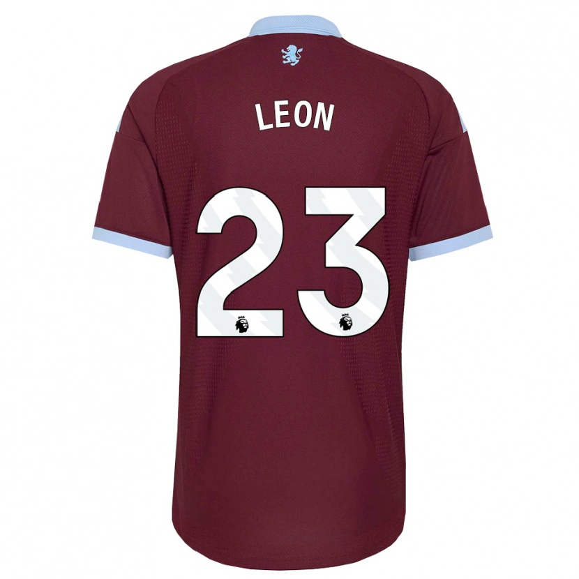 Danxen Mujer Camiseta Adriana Leon #23 Azulaciano Borgoña 1ª Equipación 2026/27 La Camisa