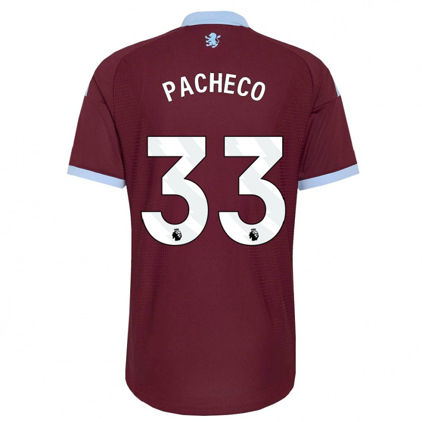 Danxen Mujer Camiseta Maz Pacheco #33 Azulaciano Borgoña 1ª Equipación 2026/27 La Camisa