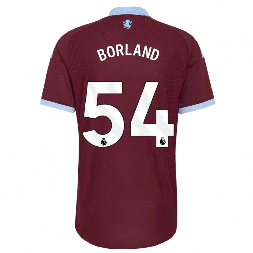 Danxen Mujer Camiseta Aidan Borland #54 Azulaciano Borgoña 1ª Equipación 2026/27 La Camisa
