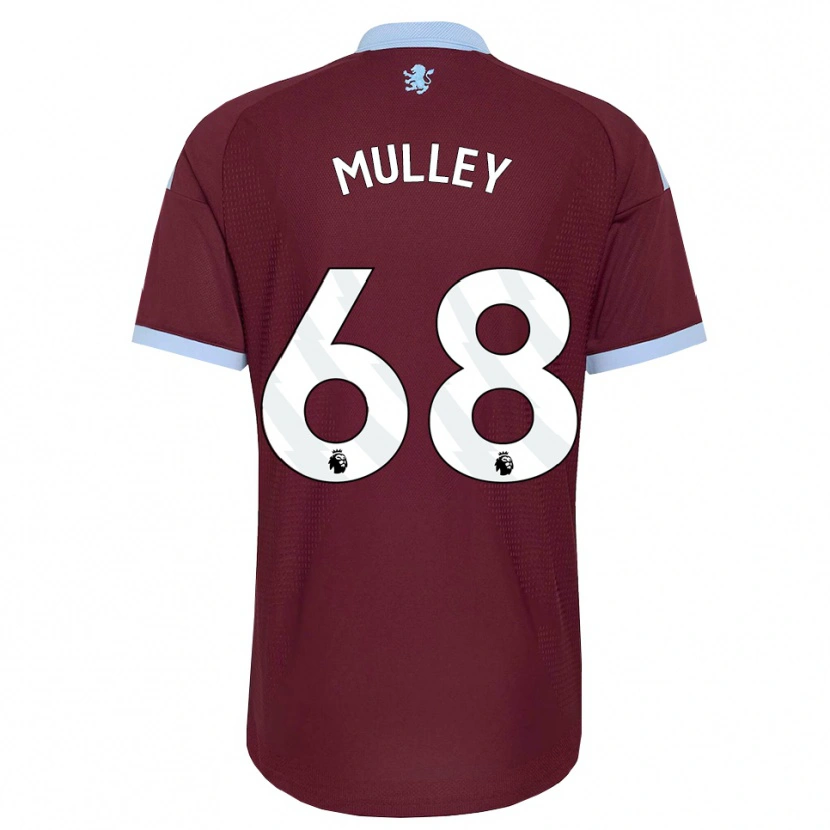 Danxen Mujer Camiseta Trai-Varn Mulley #68 Azulaciano Borgoña 1ª Equipación 2026/27 La Camisa