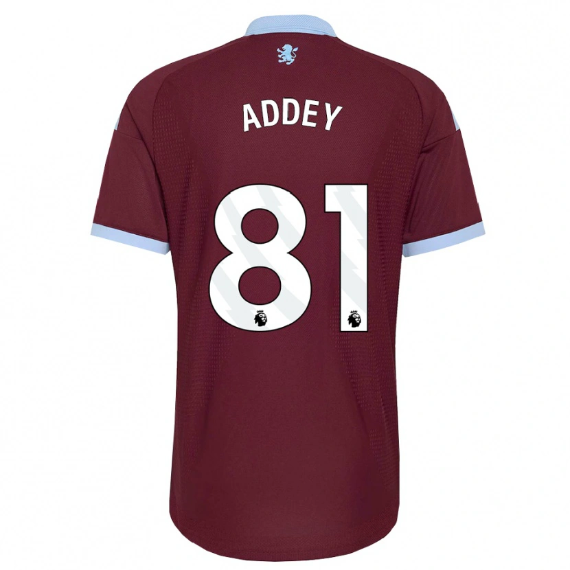 Danxen Mujer Camiseta Farid Addey #81 Azulaciano Borgoña 1ª Equipación 2026/27 La Camisa