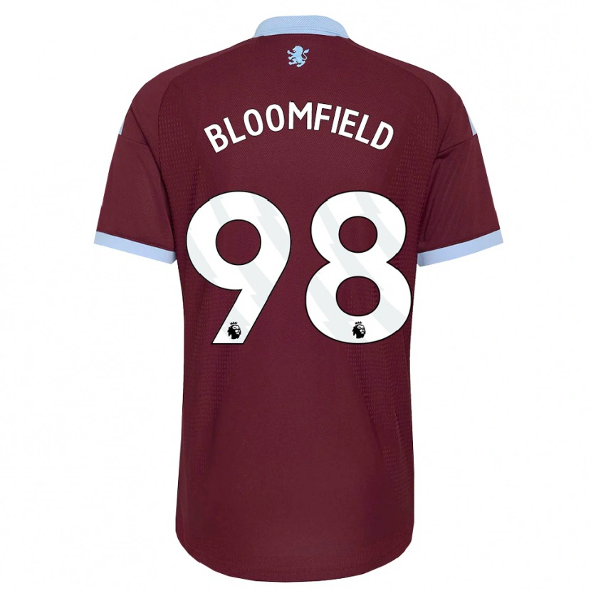 Danxen Mujer Camiseta Teddie Bloomfield #98 Azulaciano Borgoña 1ª Equipación 2026/27 La Camisa