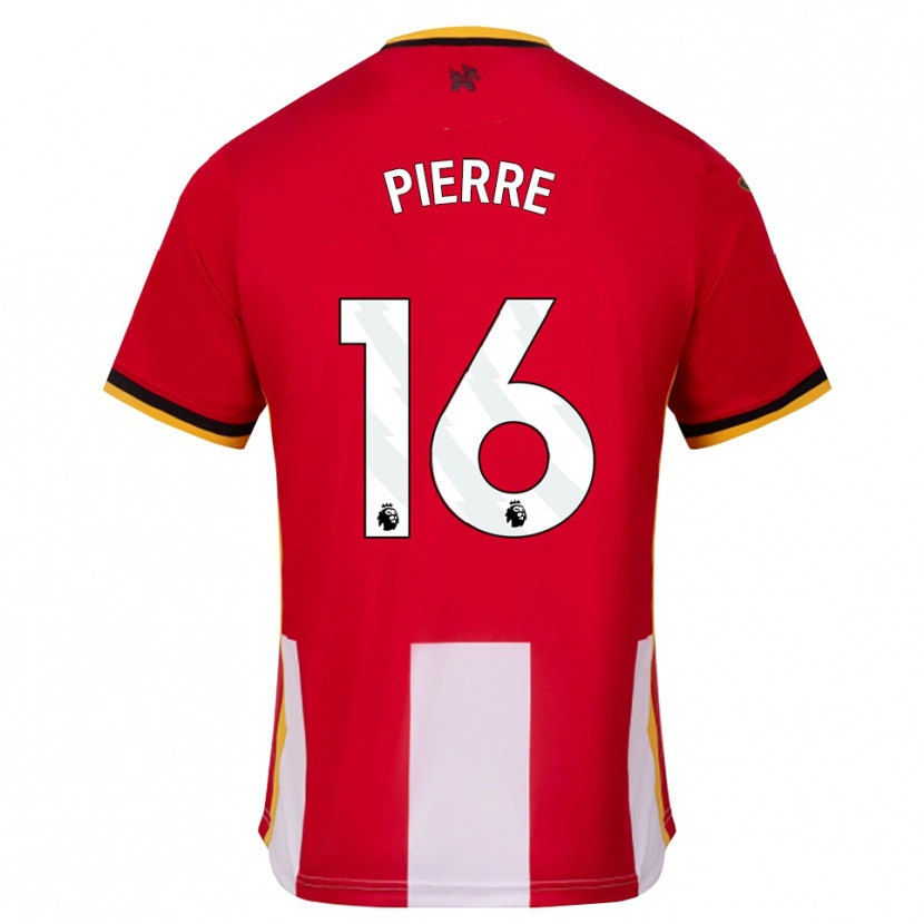 Danxen Mujer Camiseta Kyrie Pierre #16 Amarillo Negro Rojo 1ª Equipación 2026/27 La Camisa