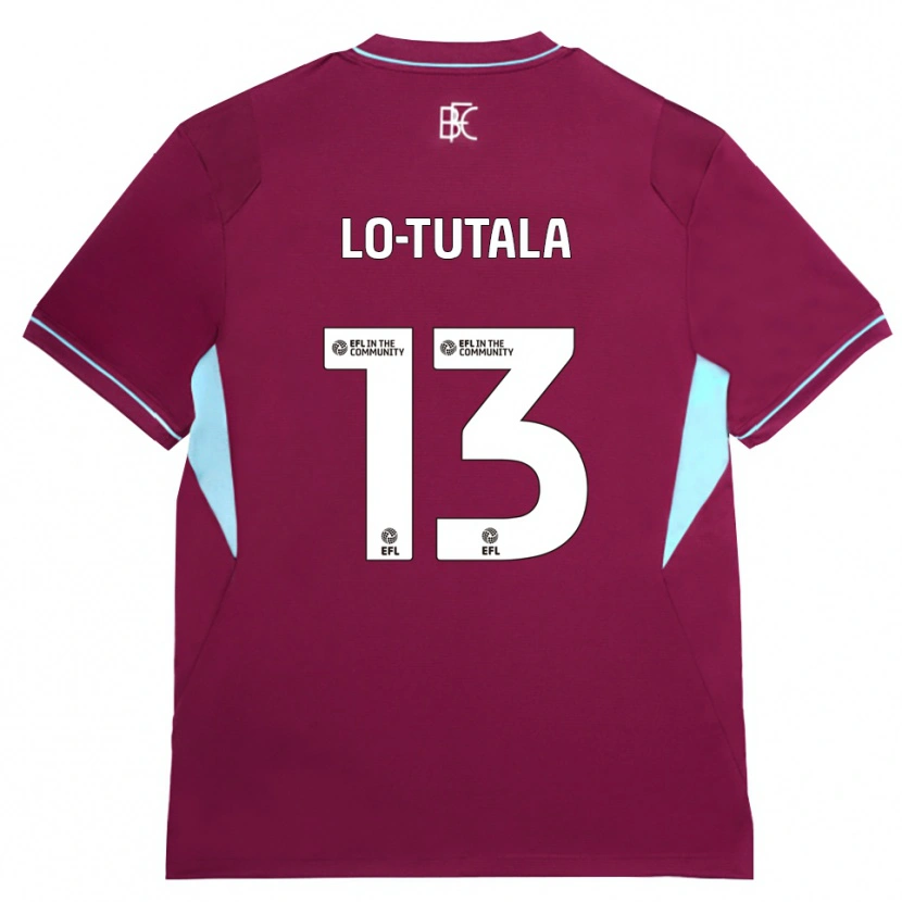 Danxen Mujer Camiseta Johanan Lo-Tutala #13 Borgoña Verde 1ª Equipación 2026/27 La Camisa