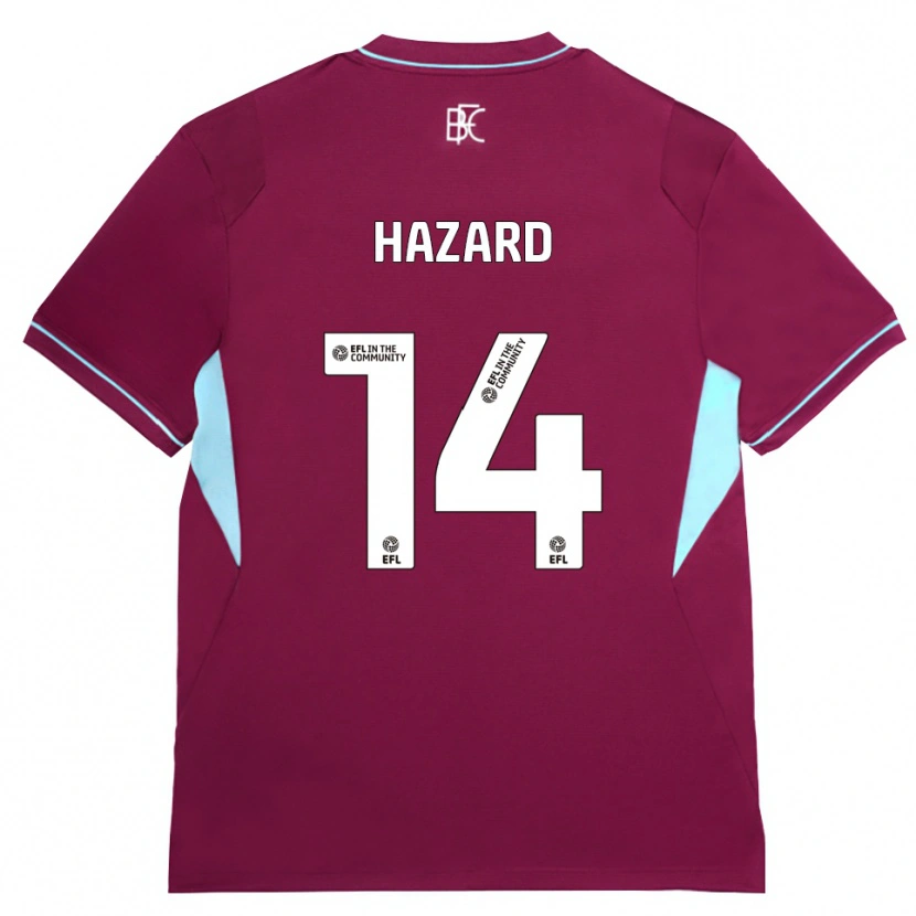 Danxen Mujer Camiseta Amelia Hazard #14 Borgoña Verde 1ª Equipación 2026/27 La Camisa