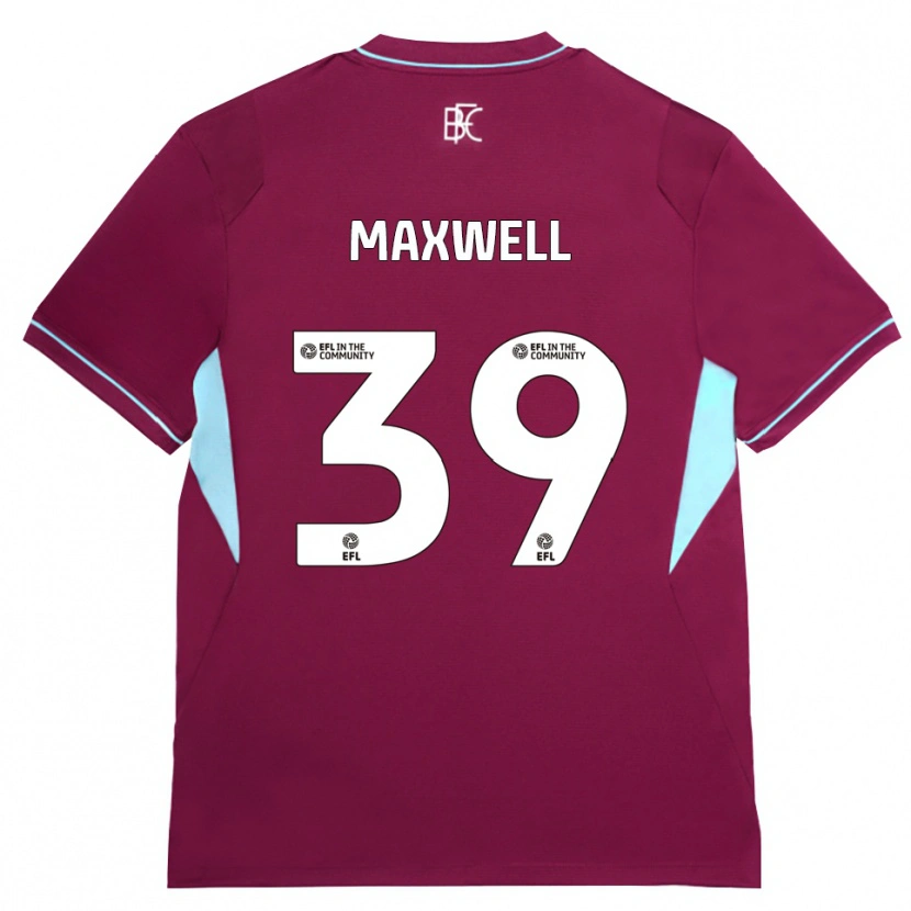 Danxen Mujer Camiseta Danielle Maxwell #39 Borgoña Verde 1ª Equipación 2026/27 La Camisa