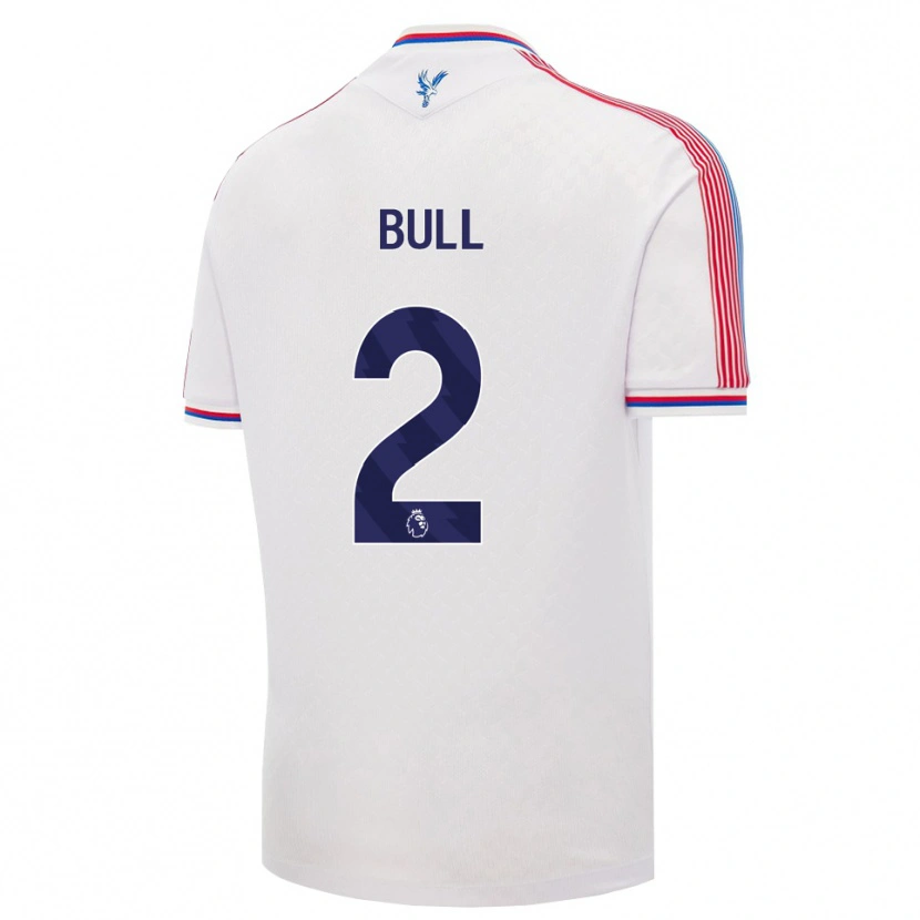 Danxen Mujer Camiseta Hugo Bull #2 Blanco Rojo Azul 1ª Equipación 2026/27 La Camisa