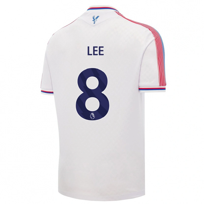 Danxen Mujer Camiseta Jamar Lee #8 Blanco Rojo Azul 1ª Equipación 2026/27 La Camisa