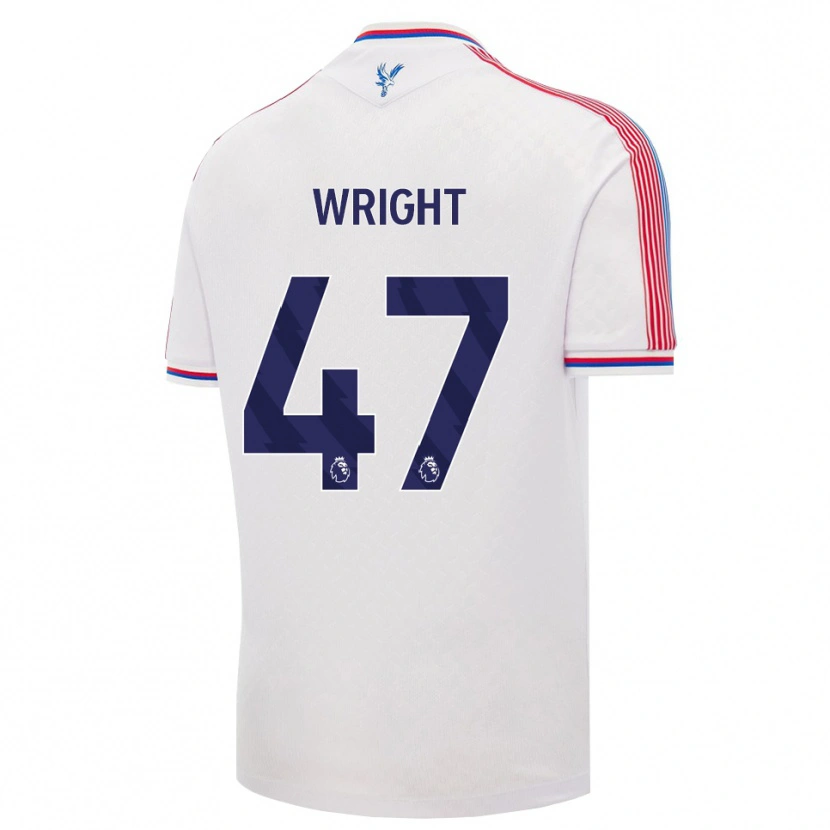 Danxen Mujer Camiseta Annis-Clara Wright #47 Blanco Rojo Azul 1ª Equipación 2026/27 La Camisa