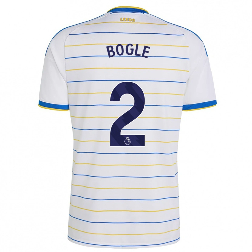 Danxen Mujer Camiseta Jayden Bogle #2 Rojo Amarillo Azul 1ª Equipación 2026/27 La Camisa