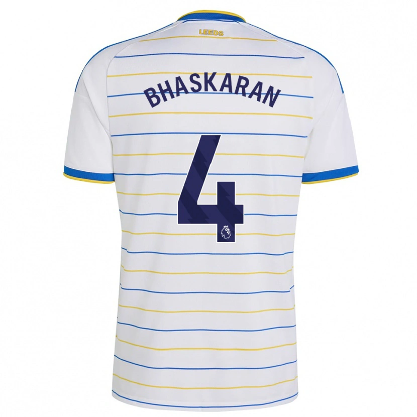 Danxen Mujer Camiseta Joe Bhaskaran #4 Rojo Amarillo Azul 1ª Equipación 2026/27 La Camisa