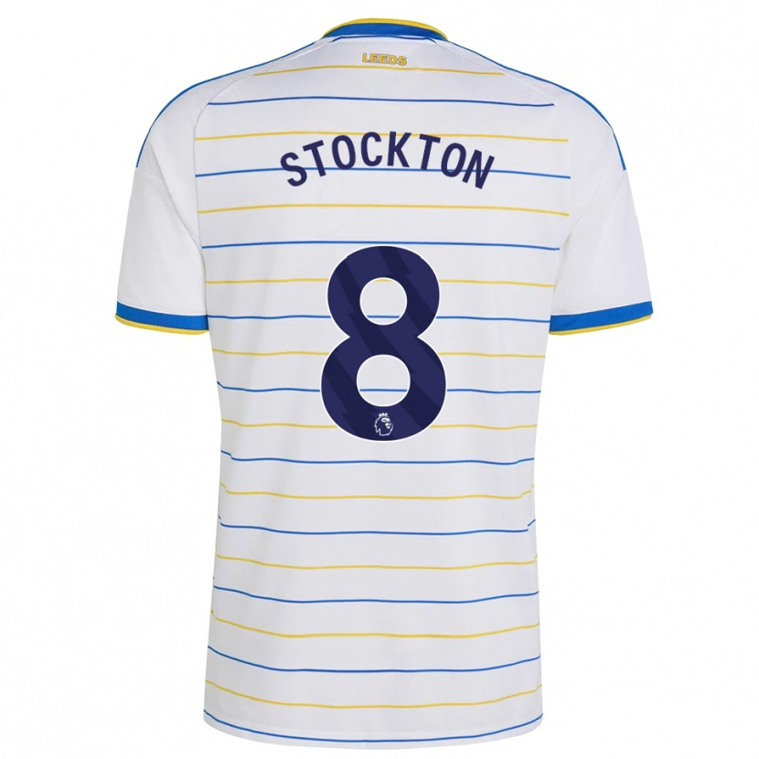 Danxen Mujer Camiseta Tom Stockton #8 Rojo Amarillo Azul 1ª Equipación 2026/27 La Camisa