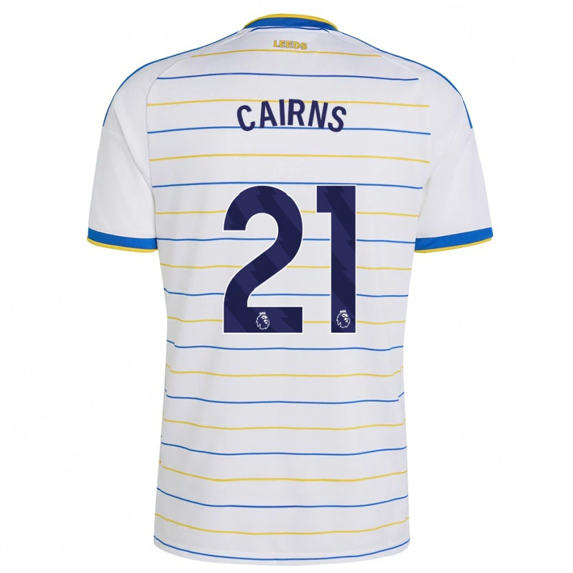 Danxen Mujer Camiseta Alex Cairns #21 Rojo Amarillo Azul 1ª Equipación 2026/27 La Camisa