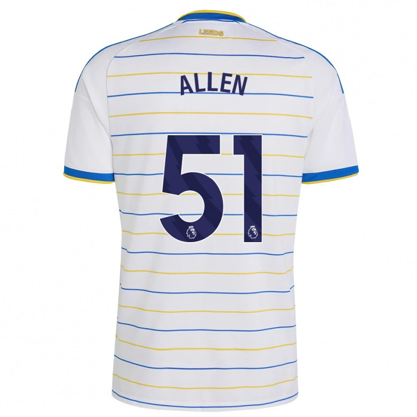 Danxen Mujer Camiseta Charlie Allen #51 Rojo Amarillo Azul 1ª Equipación 2026/27 La Camisa