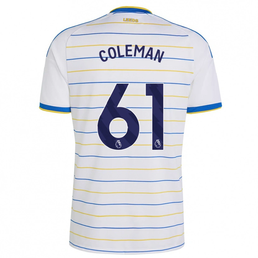 Danxen Mujer Camiseta Cian Coleman #61 Rojo Amarillo Azul 1ª Equipación 2026/27 La Camisa