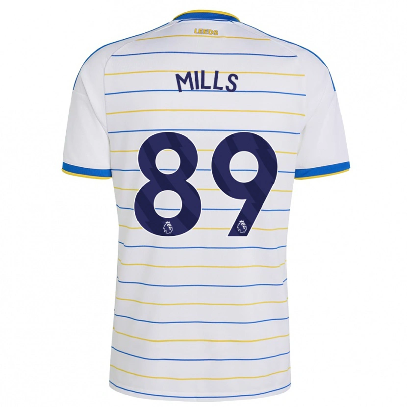 Danxen Mujer Camiseta Callum Mills #89 Rojo Amarillo Azul 1ª Equipación 2026/27 La Camisa