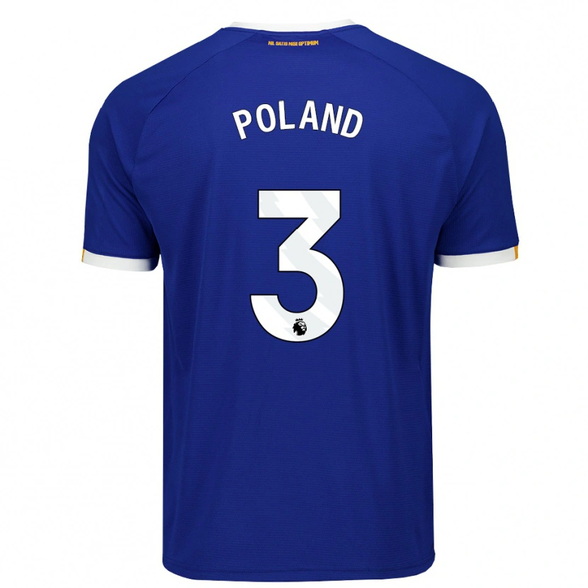 Danxen Mujer Camiseta Louis Poland #3 Azul Blanco Amarillo 1ª Equipación 2026/27 La Camisa