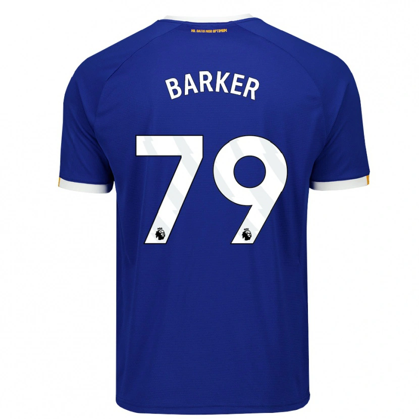 Danxen Mujer Camiseta Owen Barker #79 Azul Blanco Amarillo 1ª Equipación 2026/27 La Camisa